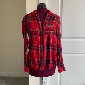 Maurices Red Flannel